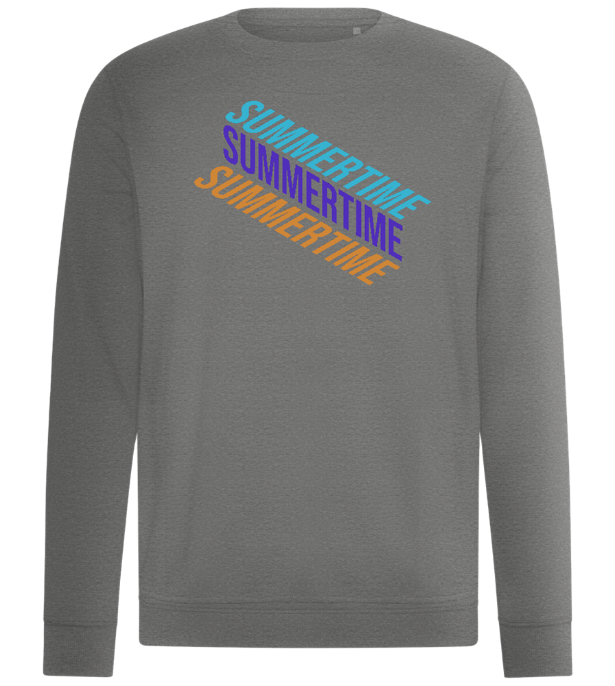 Summertime Design - Comfort unisex sweater_ORION GREY II_front