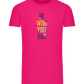 Be Who You Are Design - Comfort men's fitted t-shirt_FUCHSIA_front