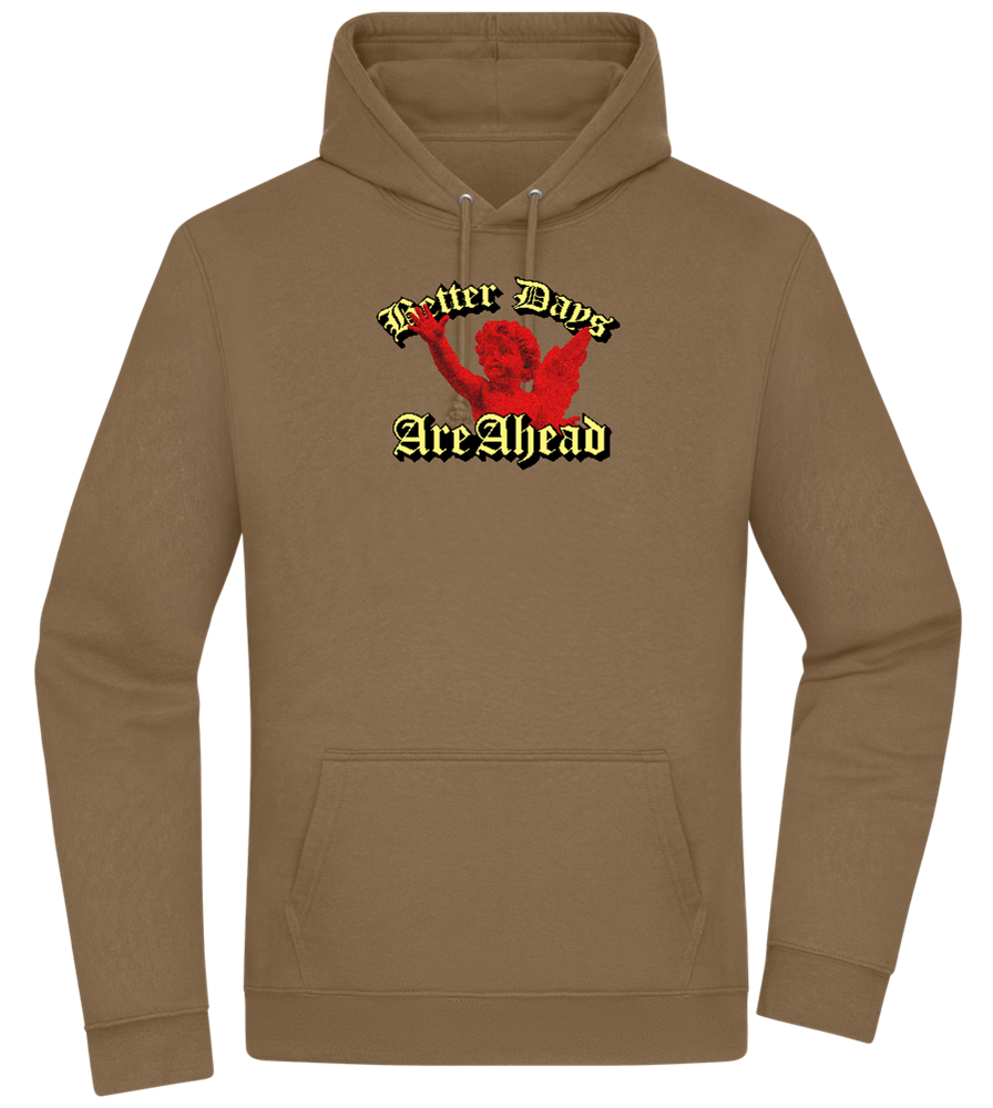 Better Days Design - Premium Essential Unisex Hoodie_ARMY_front