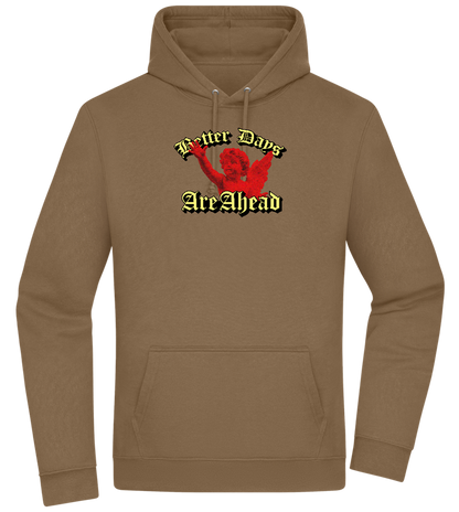 Better Days Design - Premium Essential Unisex Hoodie_ARMY_front