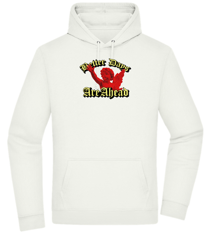 Better Days Design - Premium Essential Unisex Hoodie_CREAMY GREEN_front