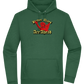 Better Days Design - Premium Essential Unisex Hoodie_GREEN BOTTLE_front