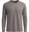 Comfort men's long sleeve shirt_DARK GRAY_front