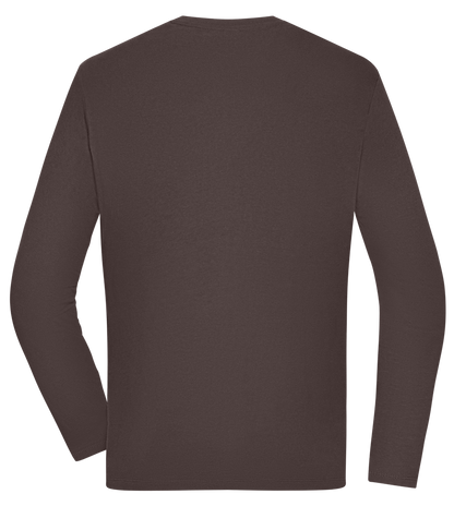 Comfort men's long sleeve t-shirt_DARK GRAY_back