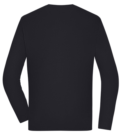 Comfort men's long sleeve t-shirt_MARINE_back