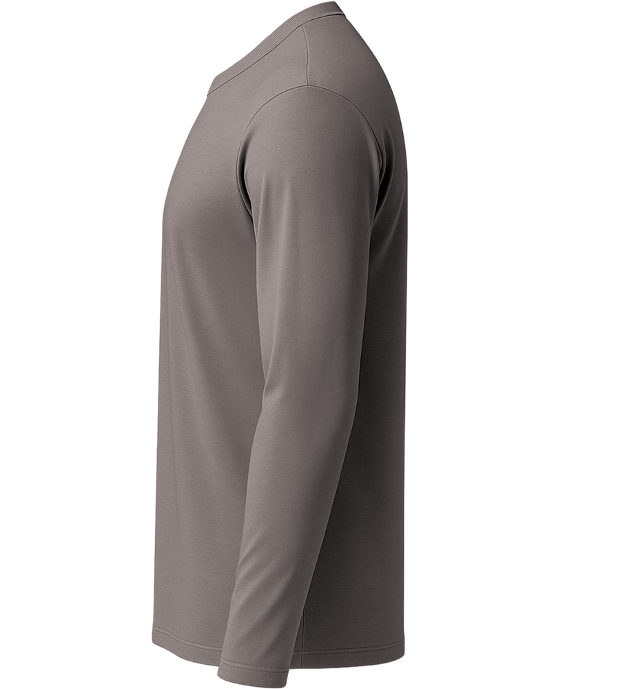 Comfort men's long sleeve shirt_DARK GRAY_left