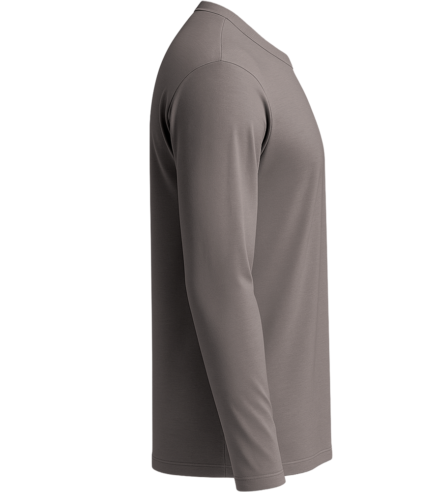Comfort men's long sleeve shirt_DARK GRAY_right
