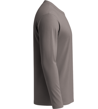 Comfort men's long sleeve shirt_DARK GRAY_right