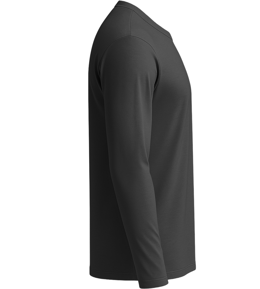 Comfort men's long sleeve shirt_DEEP BLACK_right