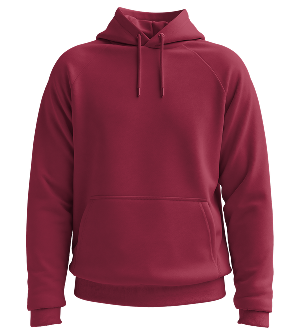 Comfort unisex hoodie_BORDEAUX_front
