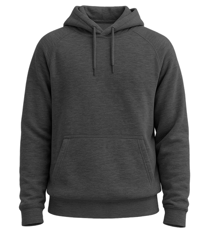Comfort unisex hoodie_CHARCOAL MELANGE_front