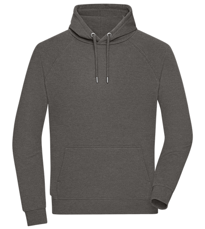 Comfort unisex hoodie CHARCOAL CHIN front