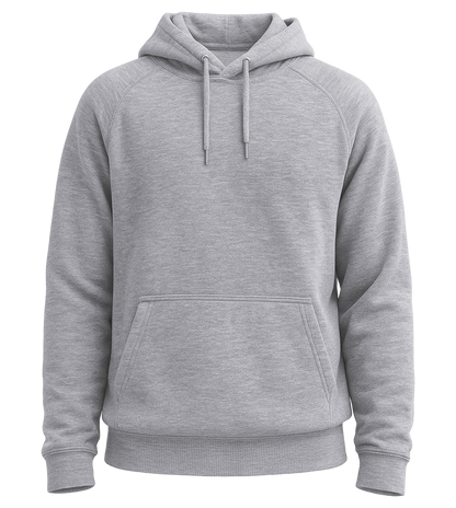 Comfort unisex hoodie_GREY MELANGE_front