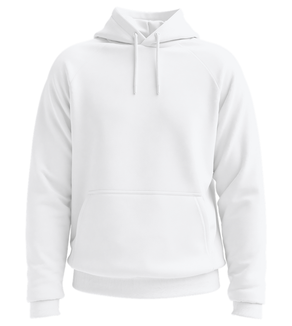 Comfort unisex hoodie_WHITE_front