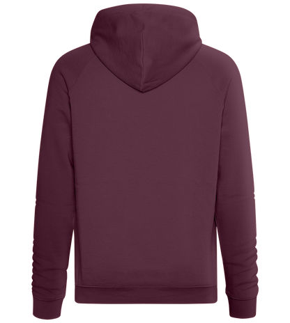 Comfort unisex hoodie_BORDEAUX_back