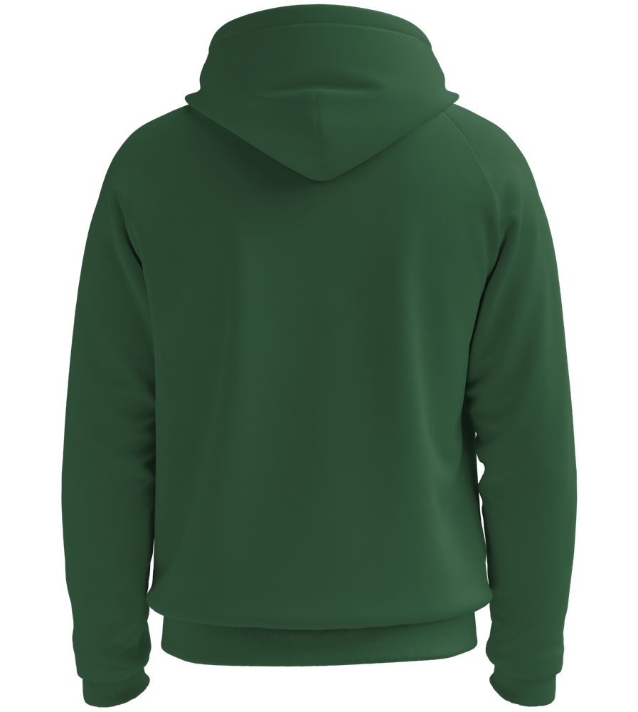 Comfort unisex hoodie_BOTTLE GREEN_back