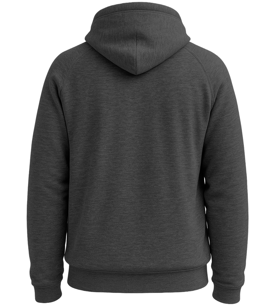 Comfort unisex hoodie_CHARCOAL MELANGE_back