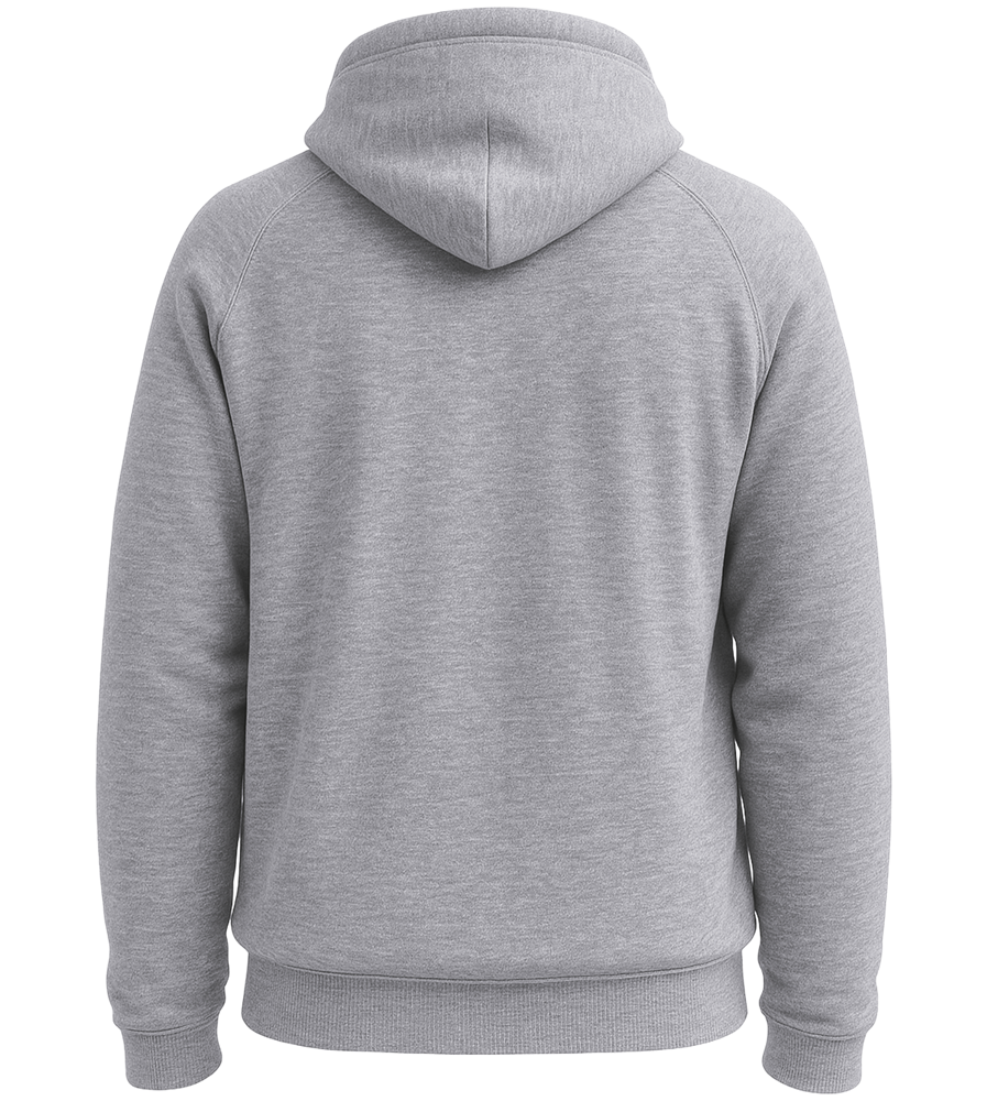Comfort unisex hoodie_GREY MELANGE_back