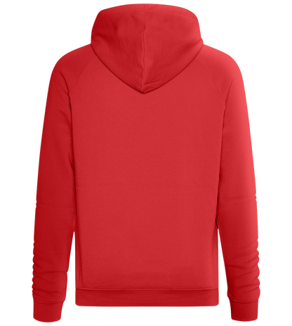 Comfort unisex hoodie_RED_back