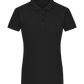 Comfort women's polo shirt BLACK front