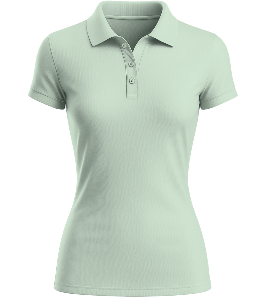 Comfort women's polo shirt_ICE GREEN_front