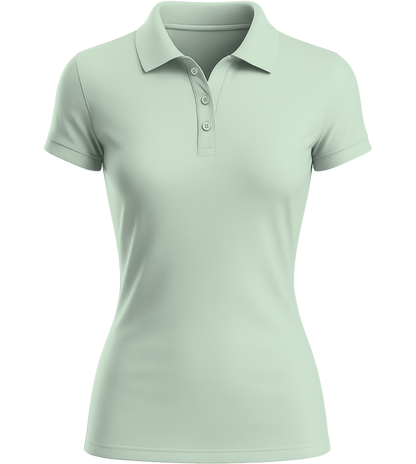 Comfort women's polo shirt_ICE GREEN_front