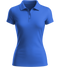 Essential women's polo shirt_ROYAL_front