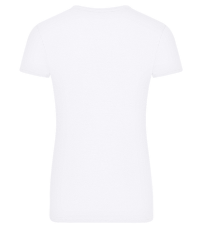 Comfort women's fitted t-shirt_WHITE_back