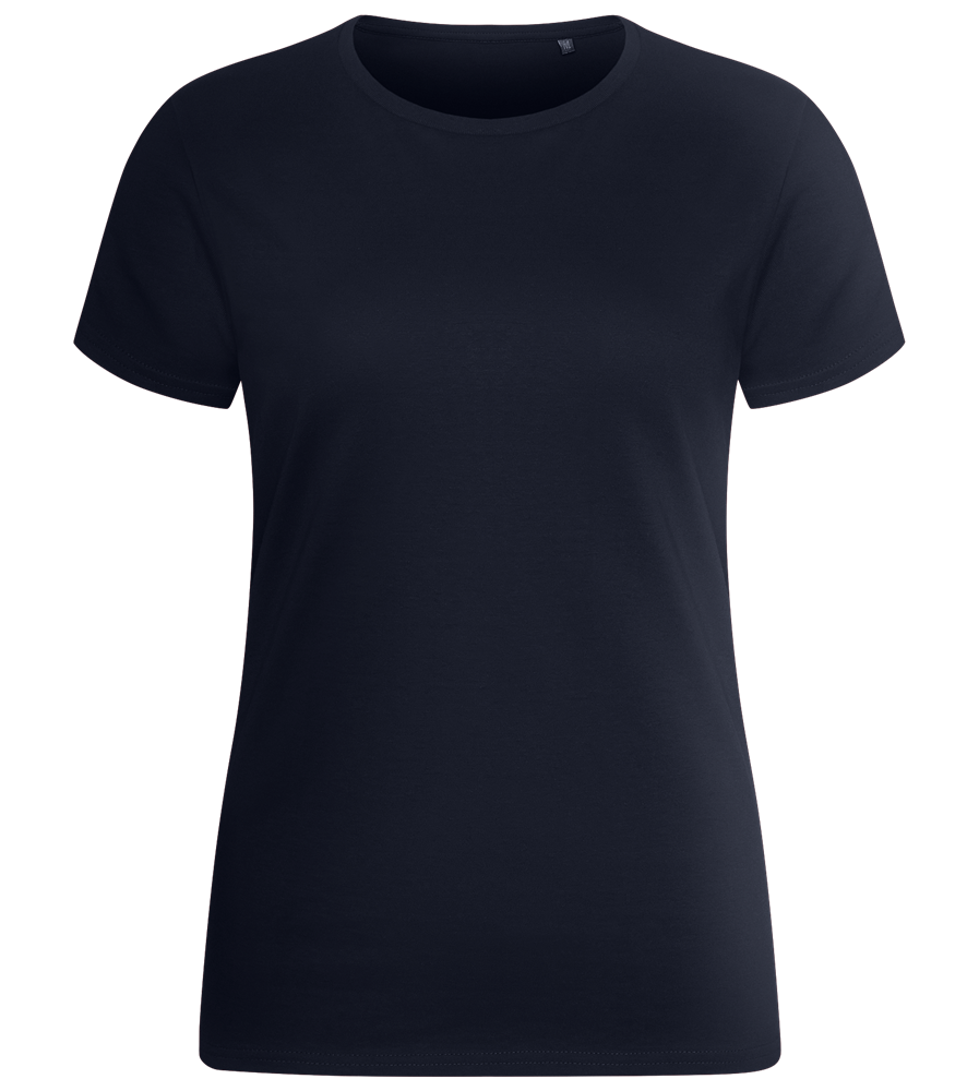 Basic women's fitted t-shirt_FRENCH NAVY_front