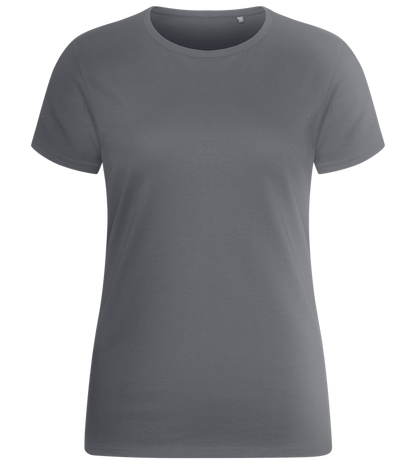 Basic women's fitted t-shirt_MOUSE GREY_front