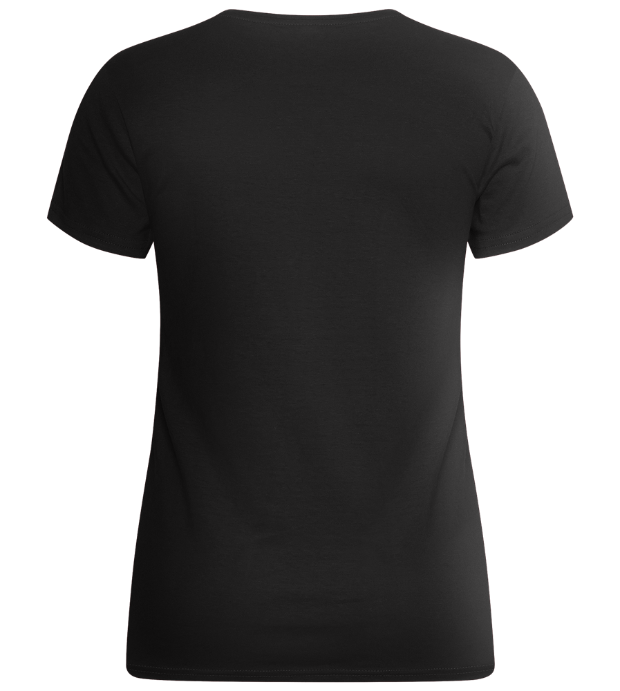 Basic women's fitted t-shirt_DEEP BLACK_back