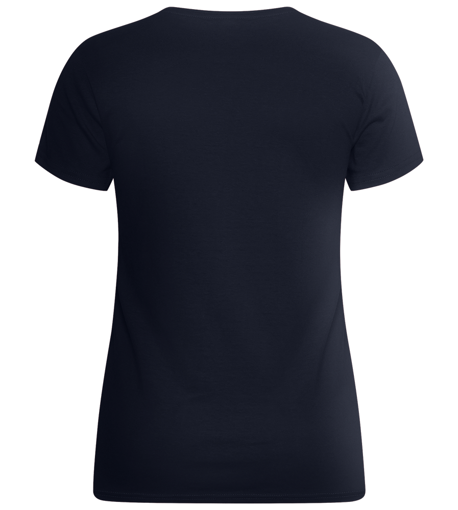 Basic women's fitted t-shirt_FRENCH NAVY_back