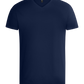 Basic men's v-neck t-shirt_MARINE_front