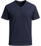 Essential men's v-neck t-shirt_MARINE_front