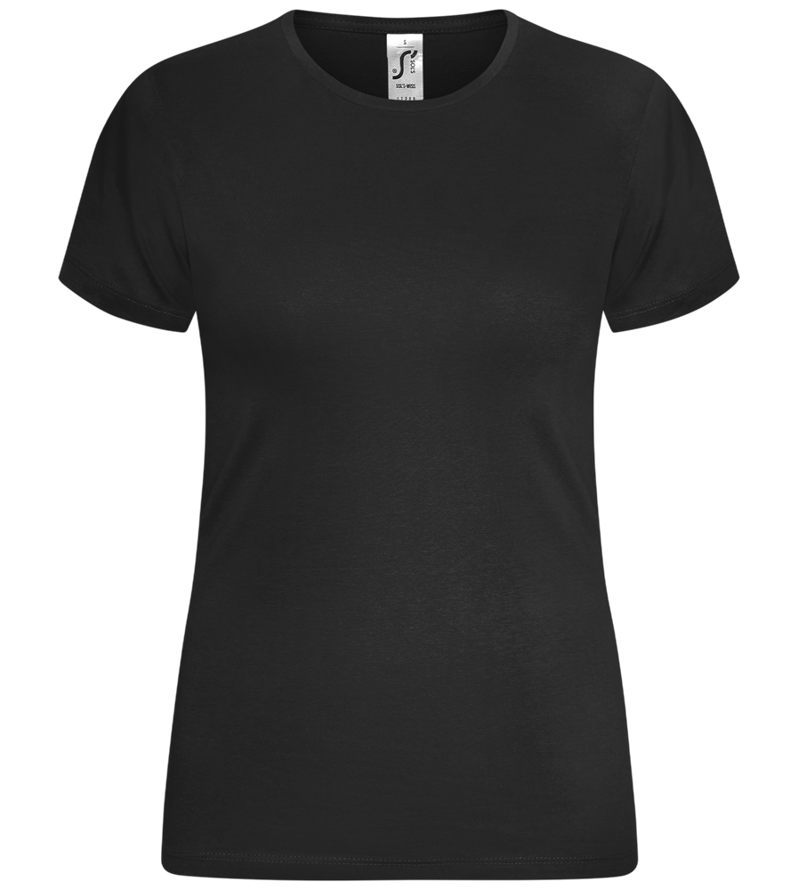 Comfort women's t-shirt_DEEP BLACK_front