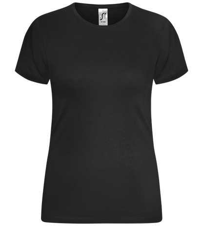 Comfort women's t-shirt_DEEP BLACK_front