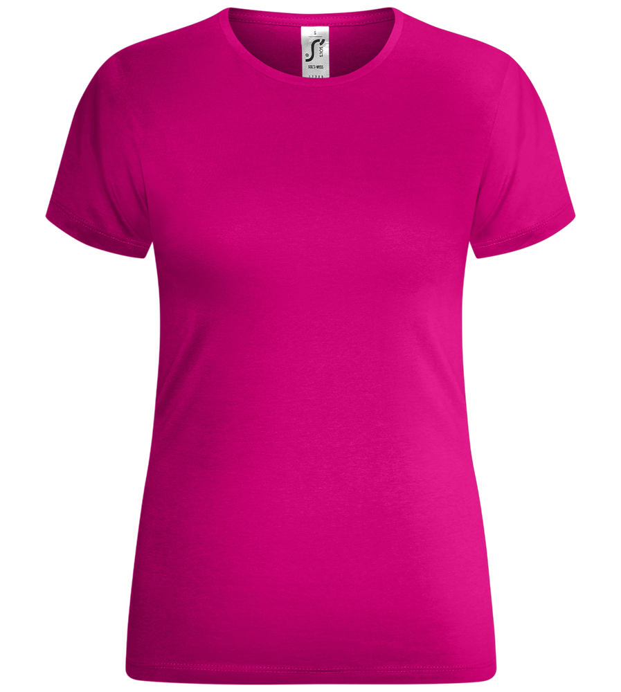 Comfort women's t-shirt_FUCHSIA_front