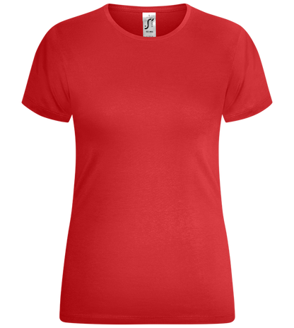 Comfort women's t-shirt_RED_front