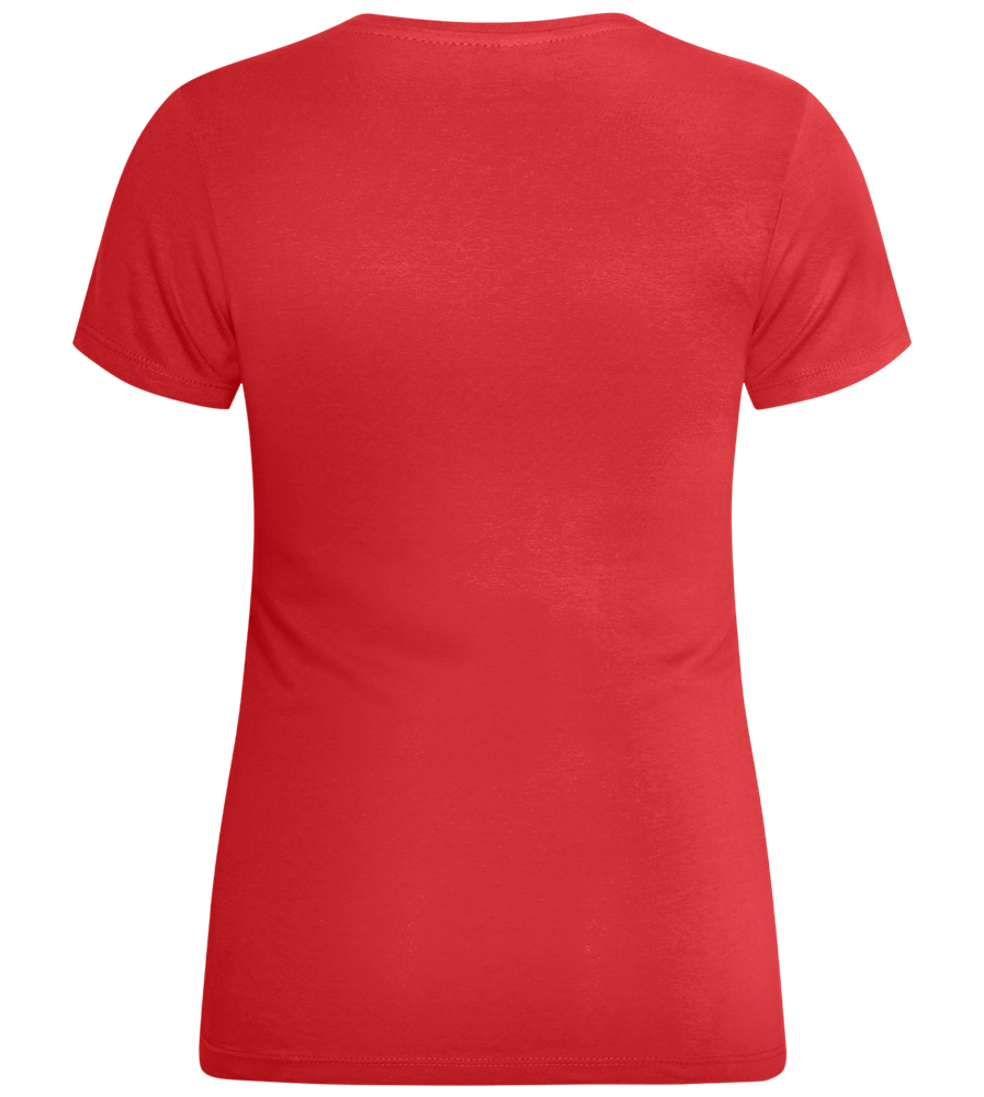 Comfort women's t-shirt_RED_back