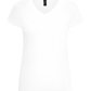 Basic women's v-neck t-shirt_WHITE_front