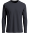 Premium men's long sleeve shirt_MOUSE GREY_front