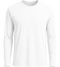 Premium men's long sleeve shirt_WHITE_front