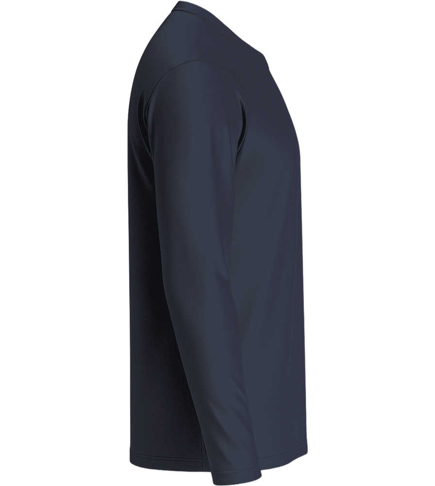 Premium men's long sleeve shirt_FRENCH NAVY_right