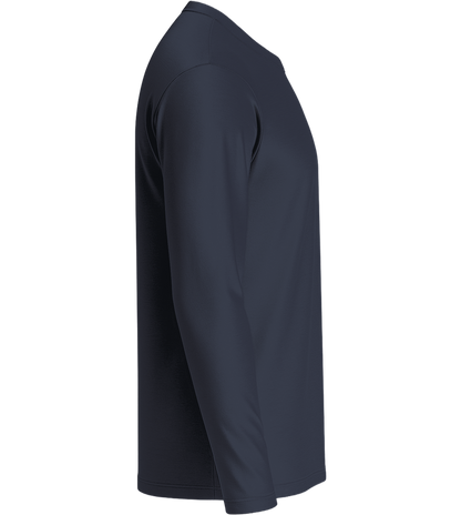 Premium men's long sleeve shirt_FRENCH NAVY_right