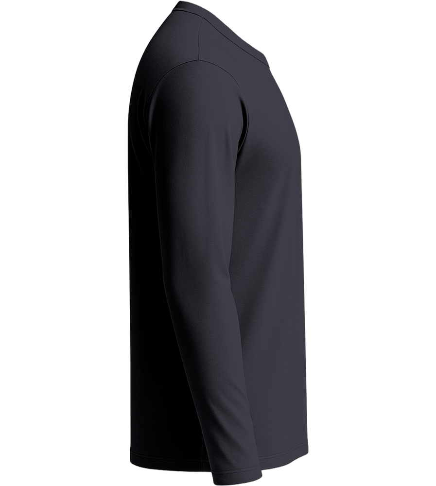 Premium men's long sleeve shirt_MOUSE GREY_right
