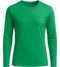 Comfort women's long sleeve shirt_MEADOW GREEN_front