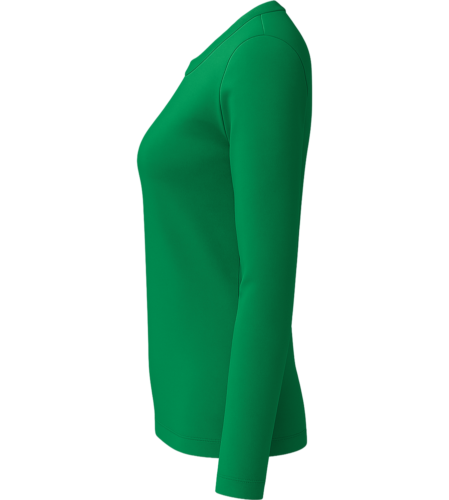 Comfort women's long sleeve shirt_MEADOW GREEN_left