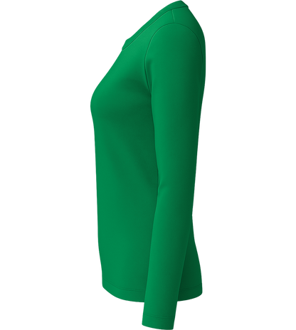 Comfort women's long sleeve shirt_MEADOW GREEN_left