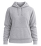 Premium women's hoodie_GREY MELANGE_front