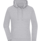 Premium women's hoodie ORION GREY II front